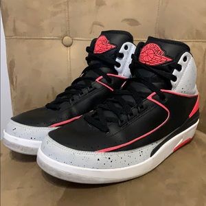 Air Jordan Retro 2 Infrared Sz 10